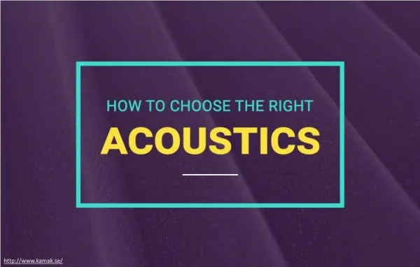 Importance of Prioritizing While Choosing Acoustic for Workplace