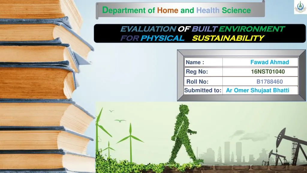 d epartment of home and health science