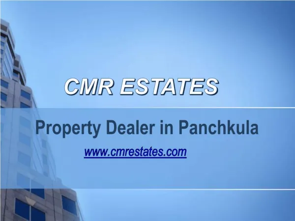 Property Dealers In Panchkula