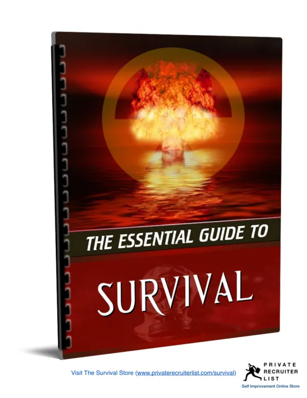 The Essential Guide To Survival