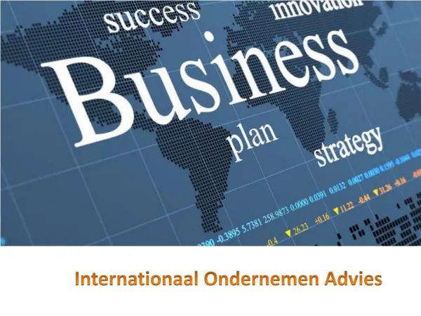 Internationaal Ondernemen Advies