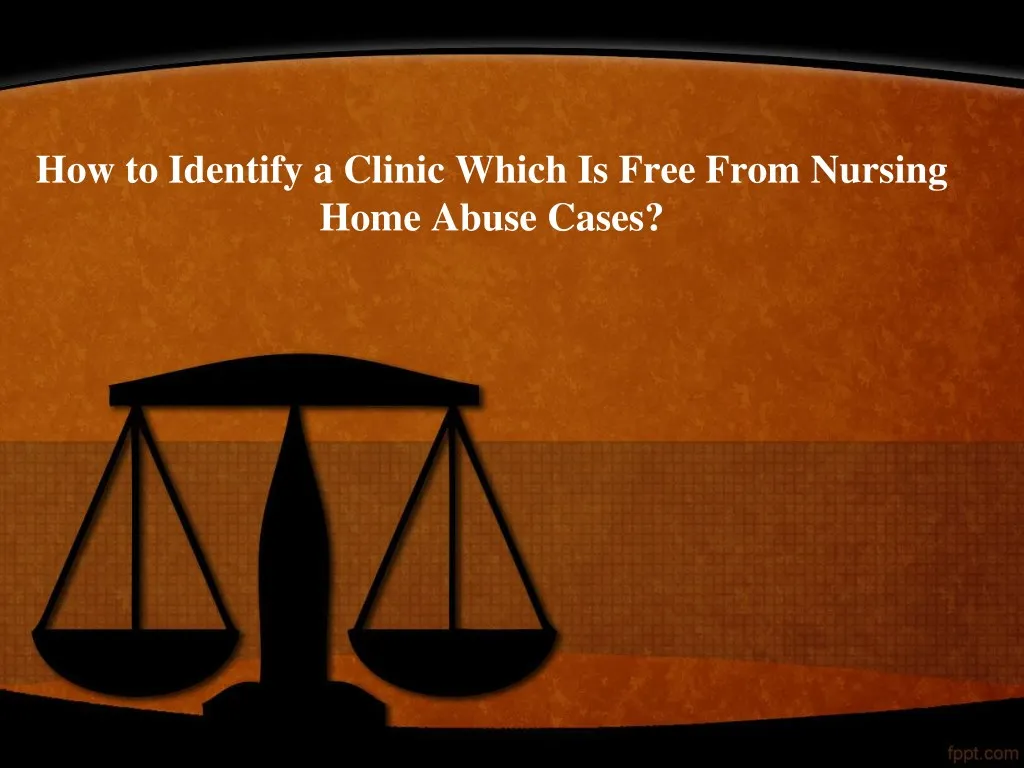 how to identify a clinic which is free from