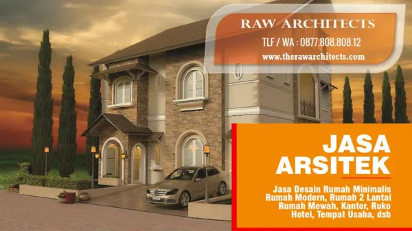 WA 0877-808-80812 - Jasa Arsitek, Desain Rumah Mewah, Desain Rumah Modern