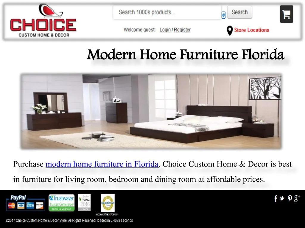 modern home furniture florida