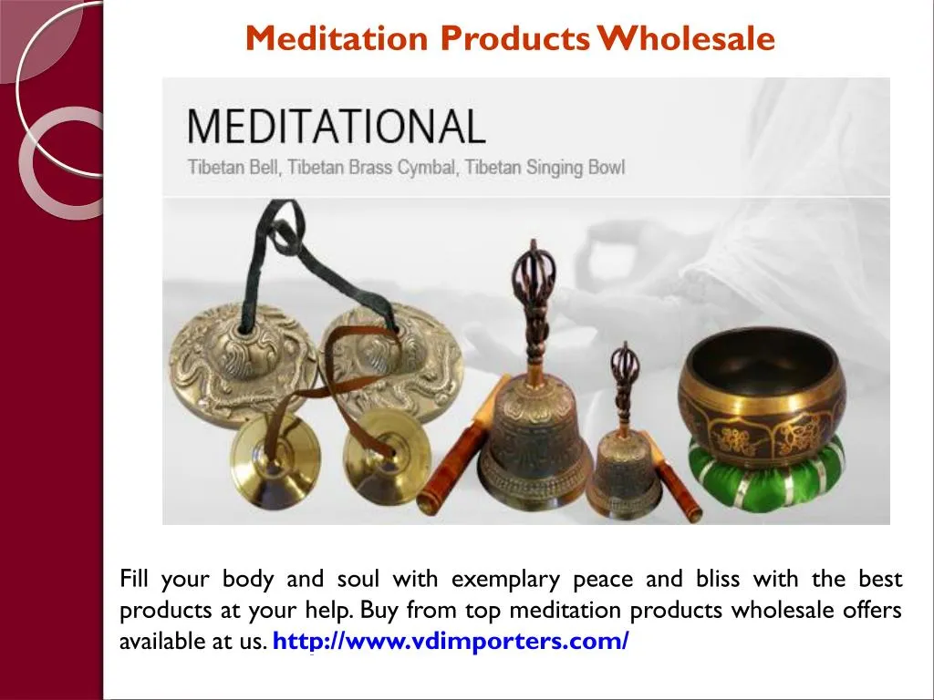 meditation products wholesale