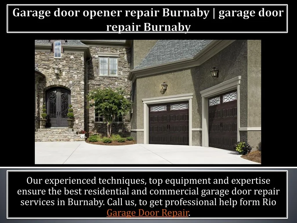 garage door opener repair burnaby garage door repair burnaby