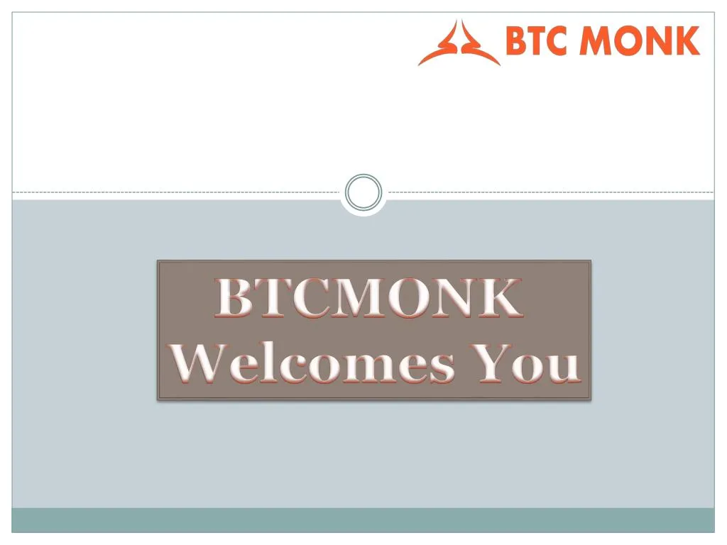 btcmonk welcomes you