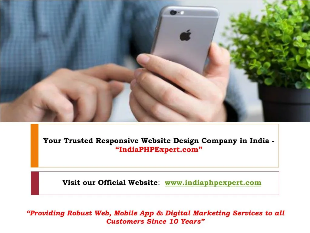 your trusted responsive website design company