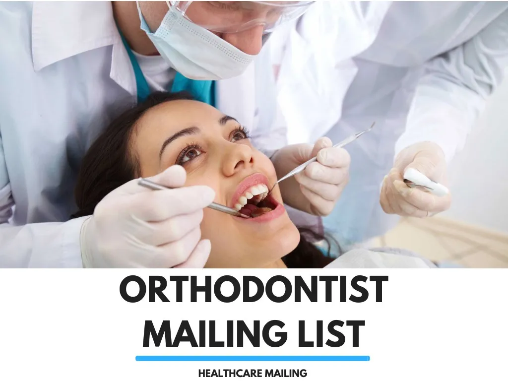 orthodontist mailing list