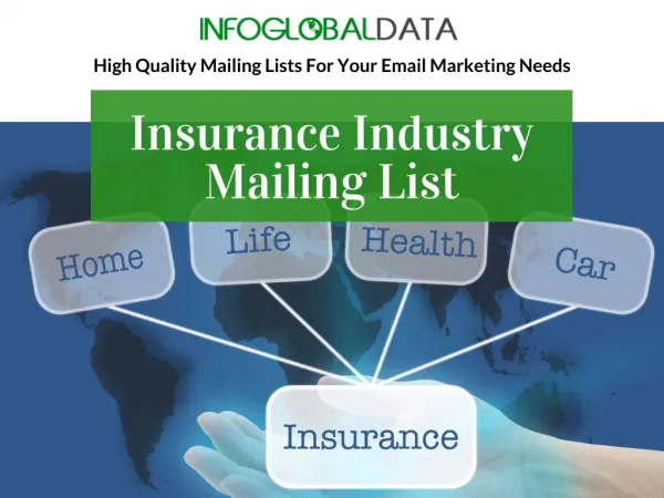 Insurance Industry Mailing List