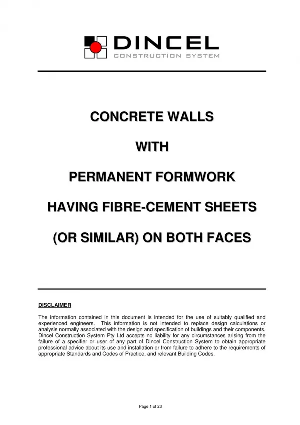 Want To Know About Concrete Wall System?