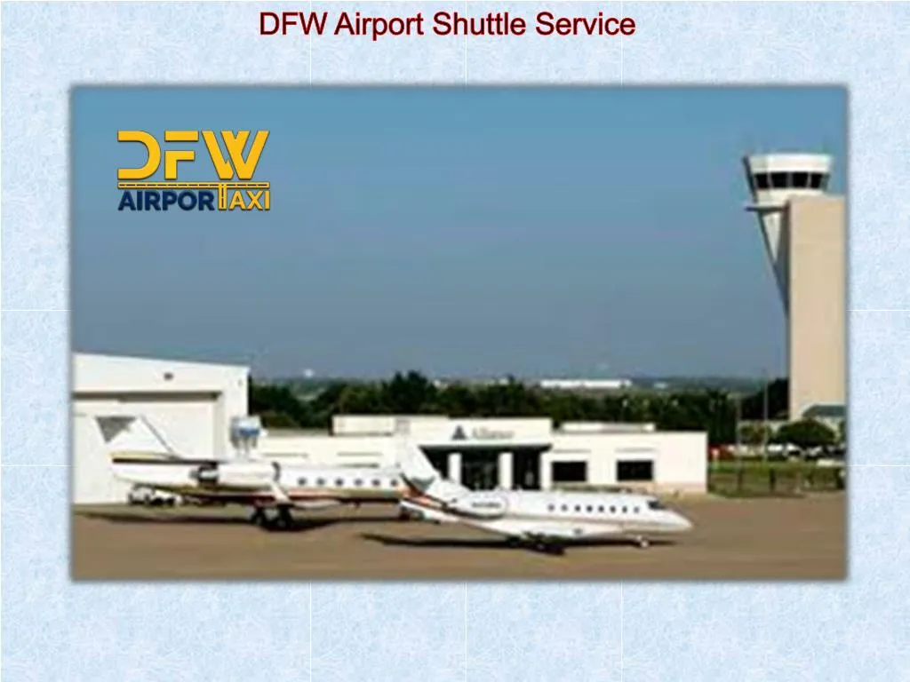 dfw airport shuttle service