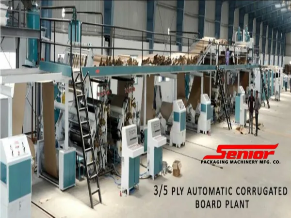 double single wall board plante- corrugatedboardmachines- single wall board plant- 3 & 5 ply automatic paper corrugated-