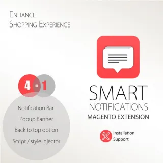 Smart Notification Magento Extension - slide 1