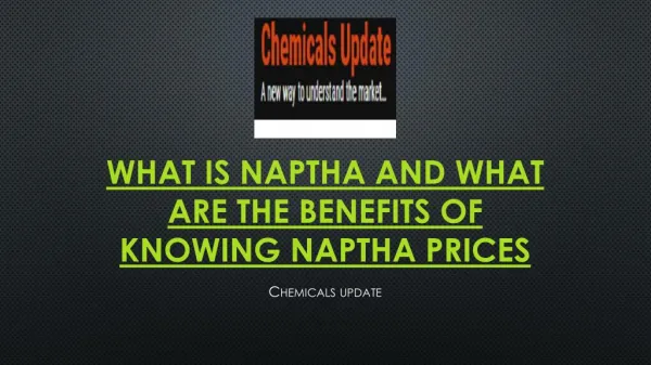 Naphtha Price in India