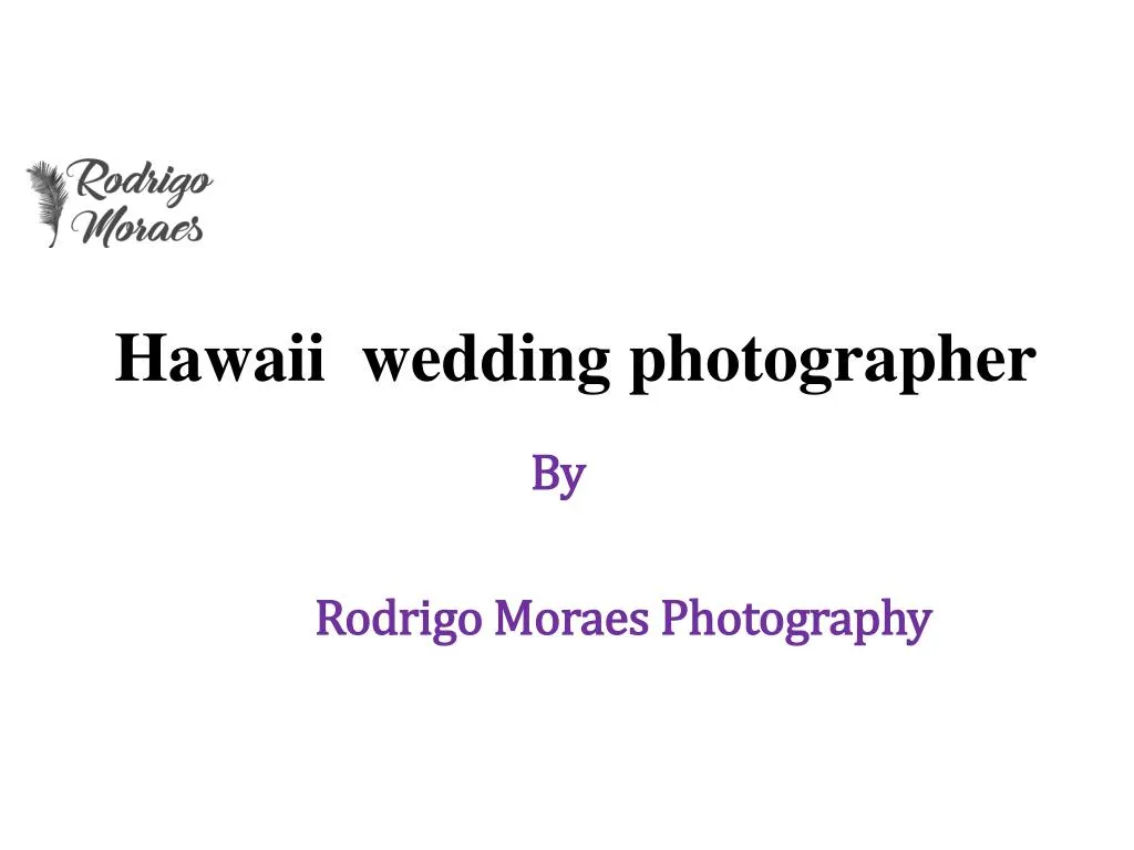 hawaii wedding photographer