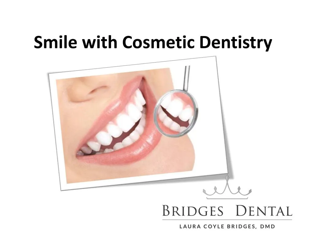 smile with cosmetic dentistry