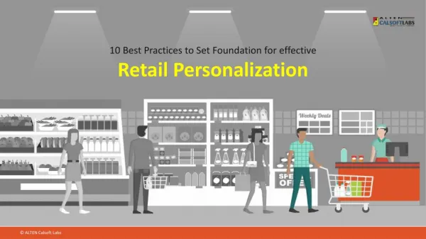 Best Practices for Effective Retail Personalization