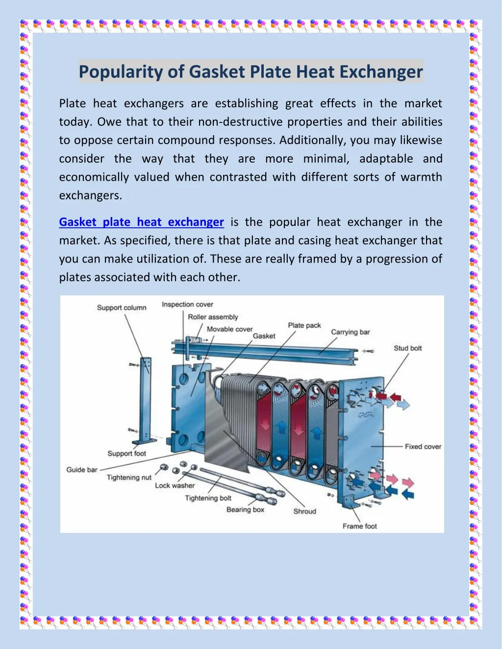 popularity of gasket plate heat exchanger