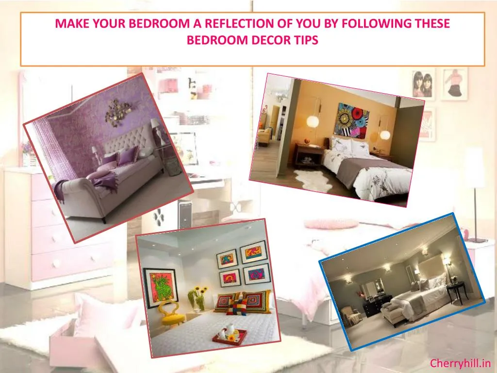 make your bedroom a reflection