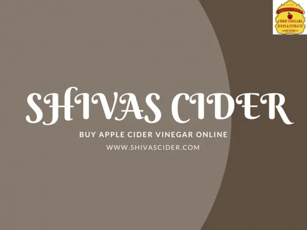 Apple Cider Vinegar | The Best Health Drink