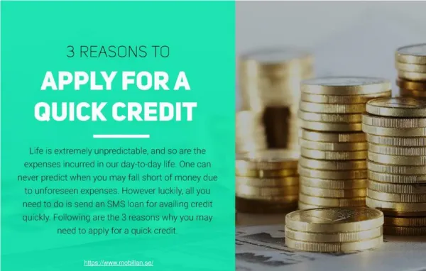 How Availing Quick Loans Can Help You?