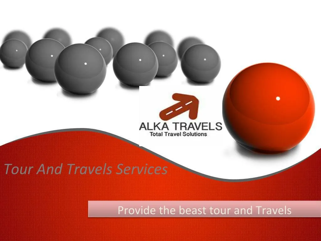 tour and travels services