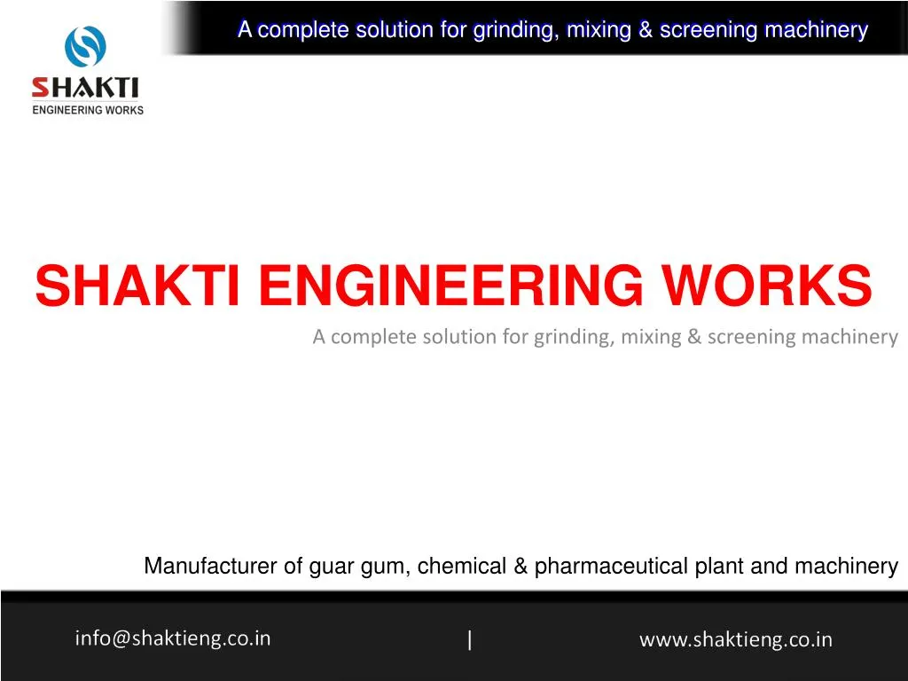 shakti engineering works