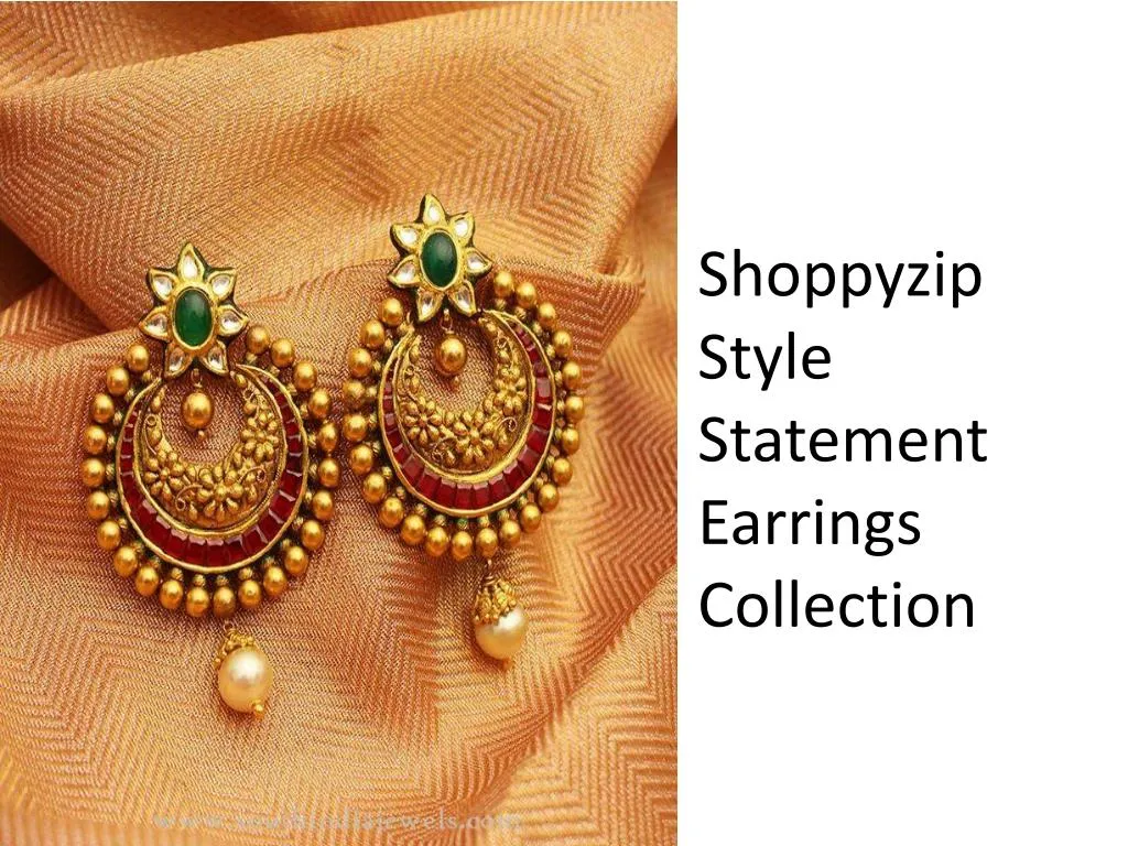 shoppyzip style statement earrings collection