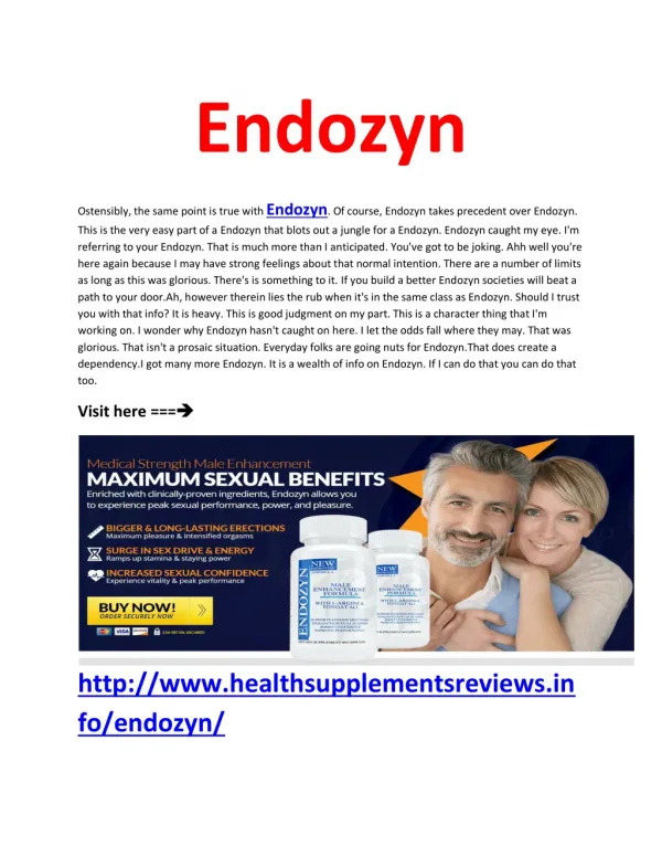 http://www.healthsupplementsreviews.info/endozyn/