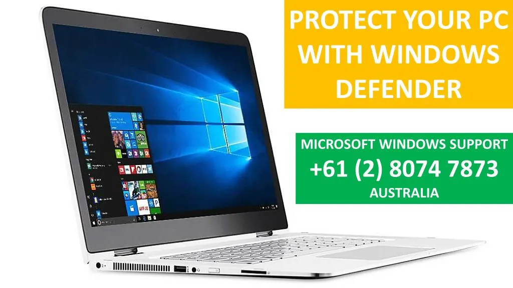 protect your pc with windows defender