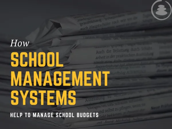 How school management systems help to manage school budgets