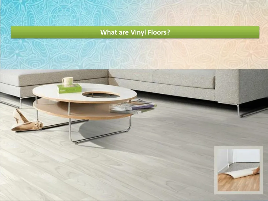 what are vinyl floors