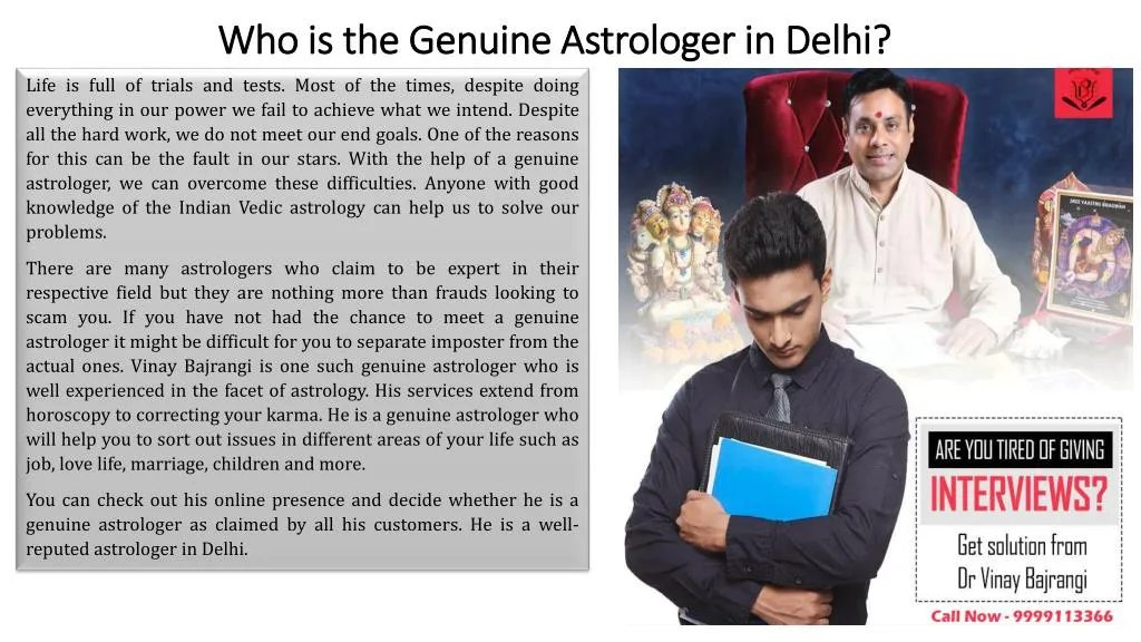 who is the genuine astrologer in delhi