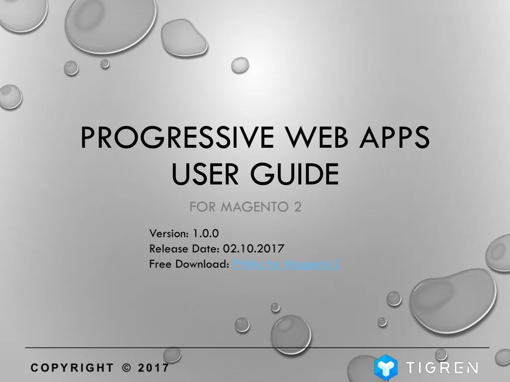 progressive web apps user guide for magento 2