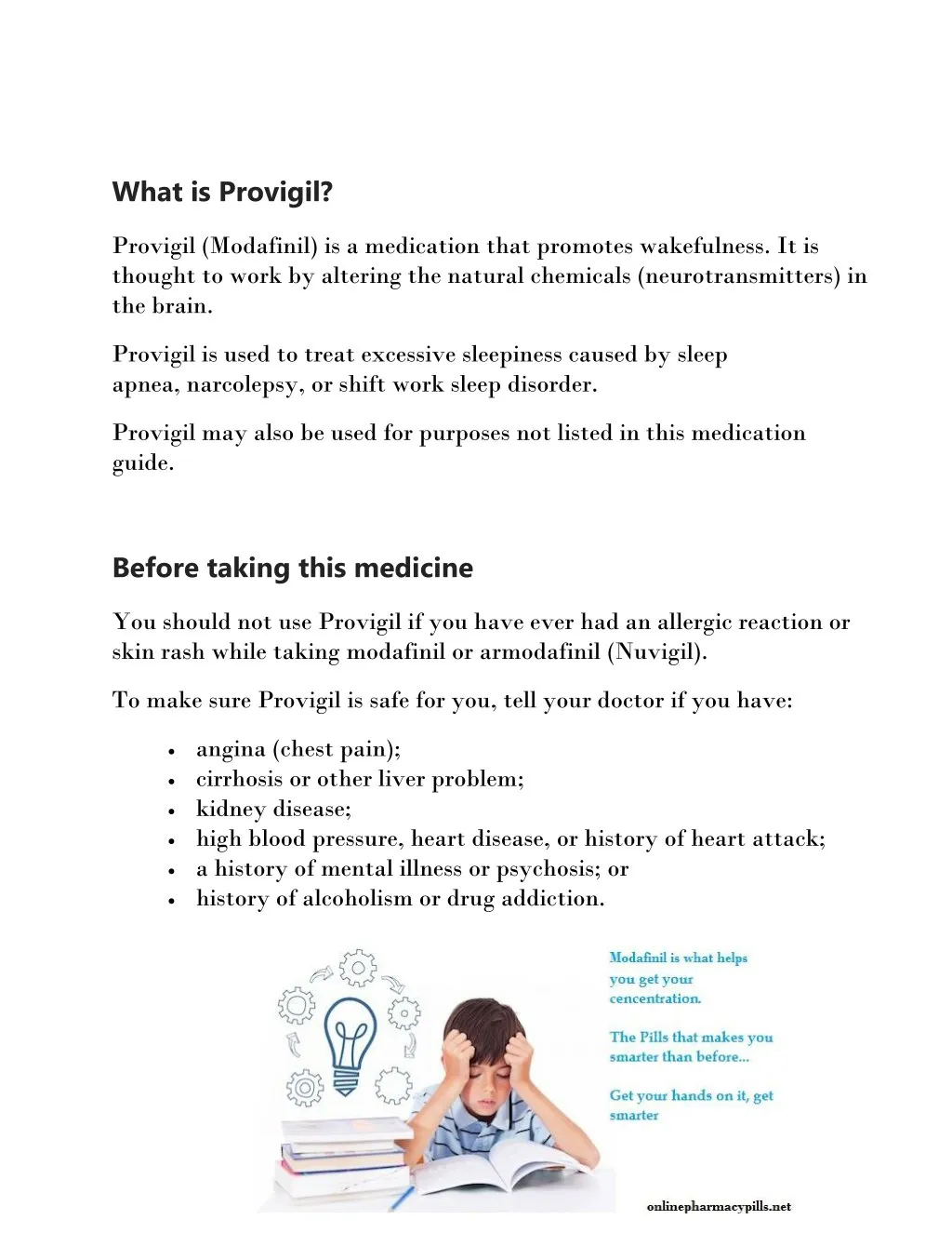 what is provigil