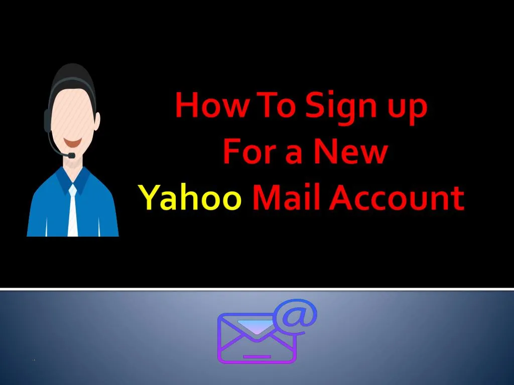 how to sign up f or a new yahoo mail account
