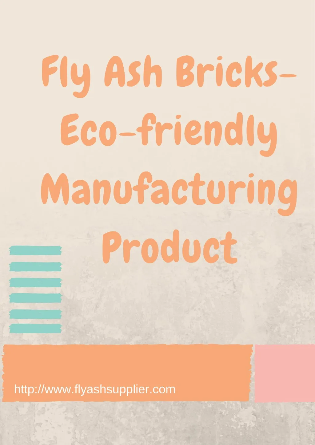 fly ash bricks eco friendly manufacturing product