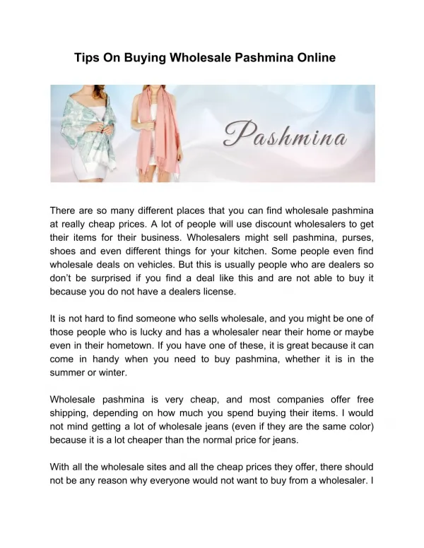 Get Luxury Pashmina or Cashmere Scarf or Shawl - fashioUnic