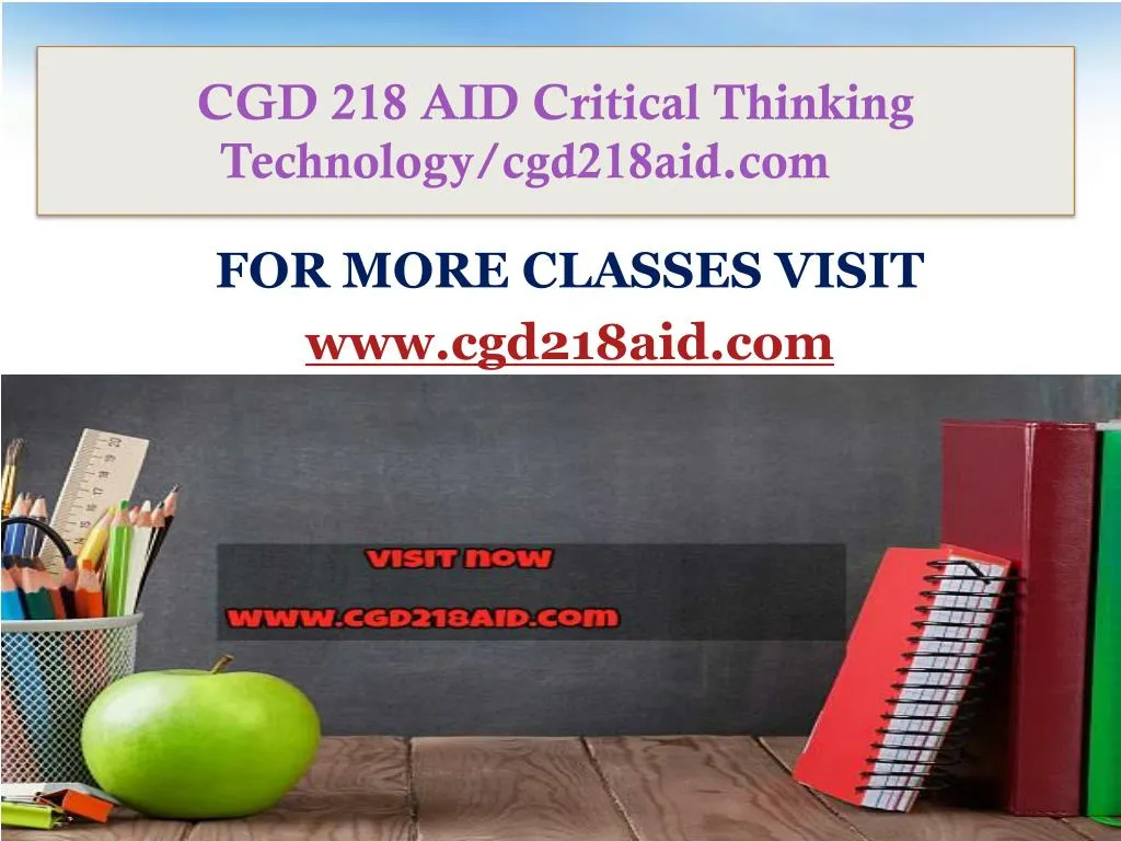 cgd 218 aid critical thinking technology cgd218aid com