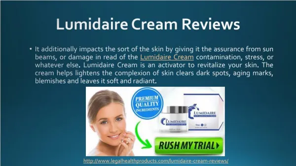 Lumidaire Cream Where to Buy and Free Trial