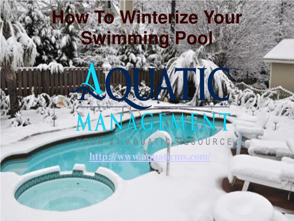 how to winterize your swimming pool