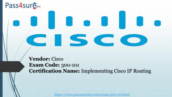 Get Latest 300-101 Dumps To Pass Cisco Exam in 24 Hours