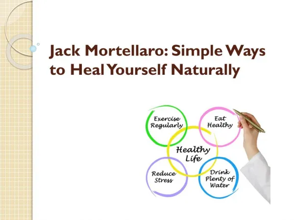 Jack Mortellaro: Simple Ways to Heal Yourself Naturally