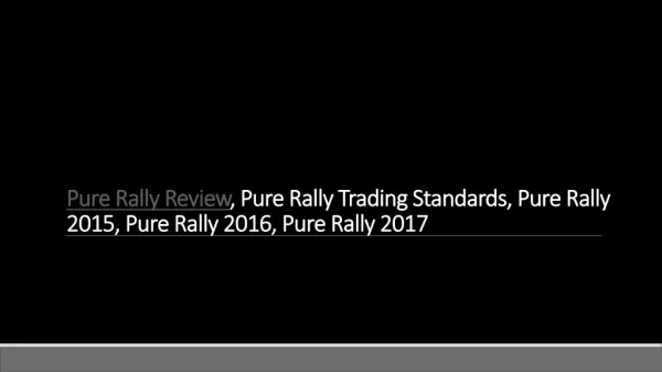 Pure Rally Review, Pure Rally 2015, Pure Rally 2016