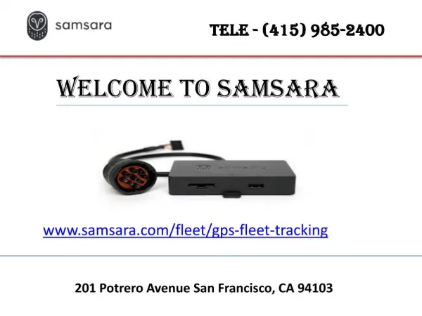 Fleet tracking gps devices and service