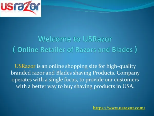 Buy Online Top Branded Razors and Blades at lowest prices