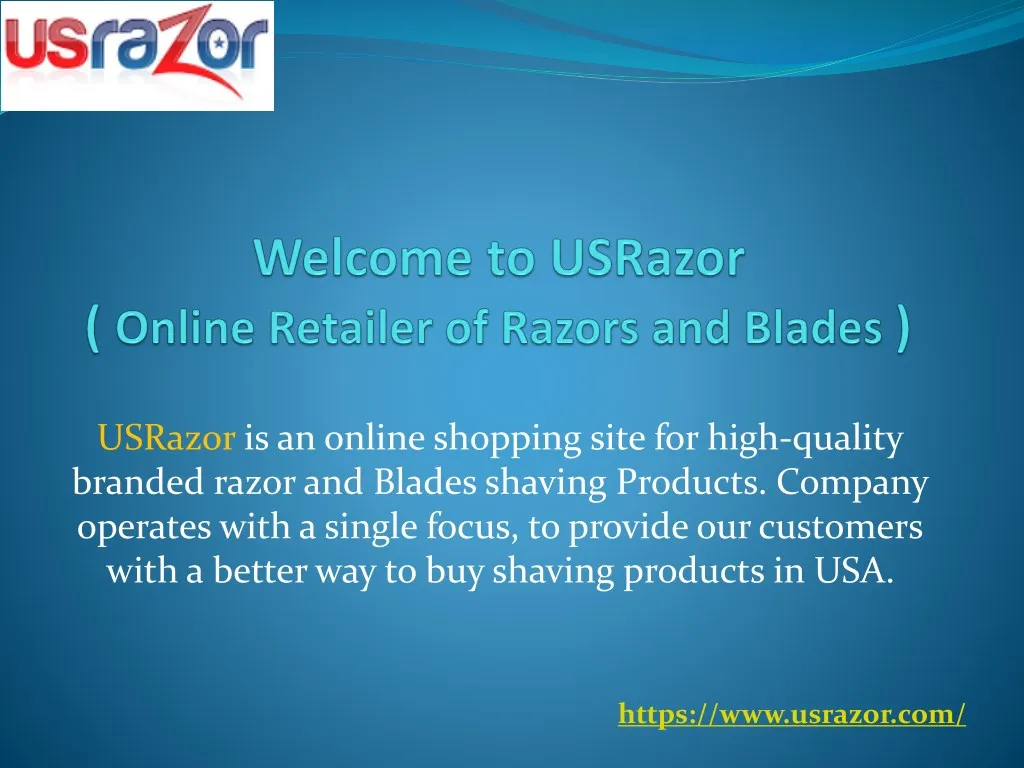 usrazor is an online shopping site for high