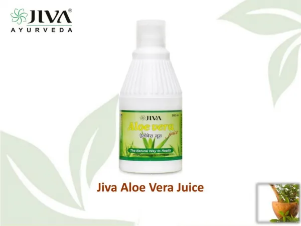 Jiva Aloe Vera Juice