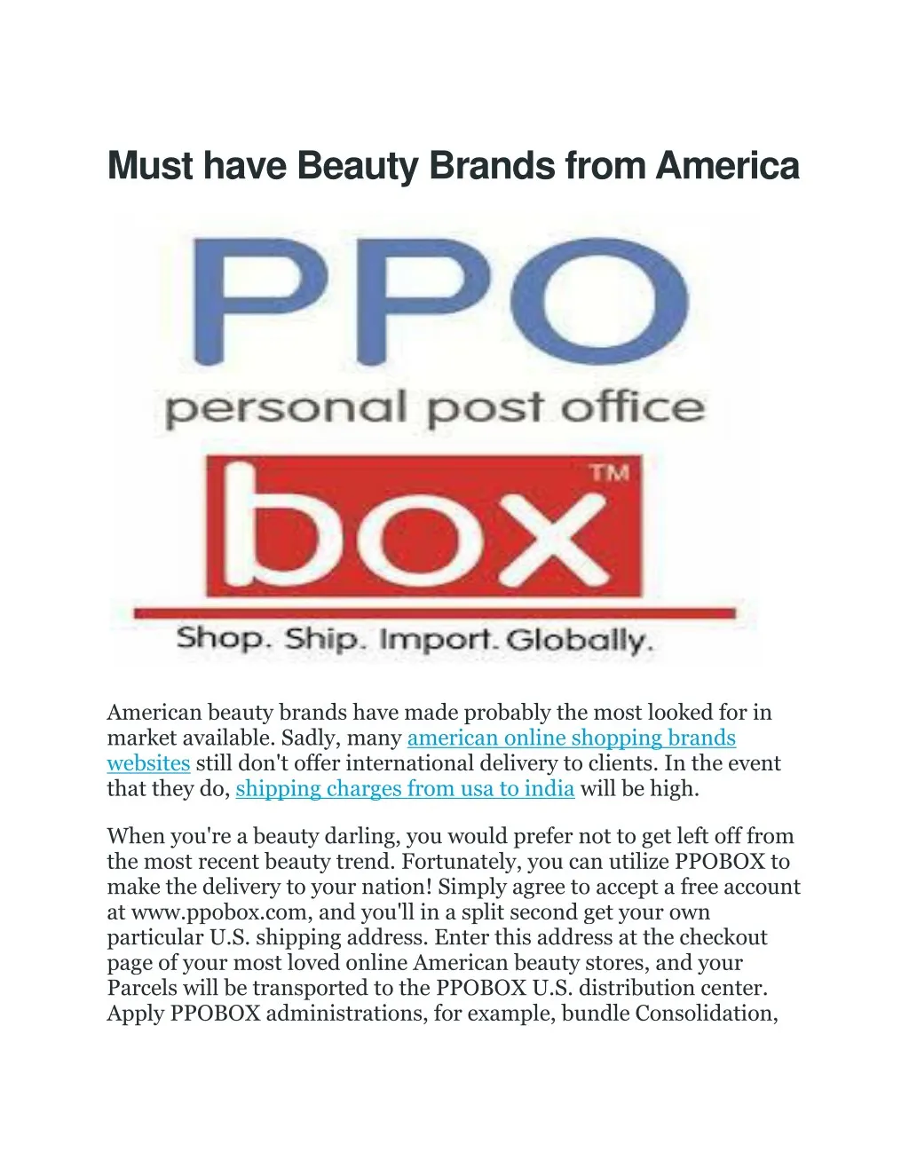 must have beauty brands from america